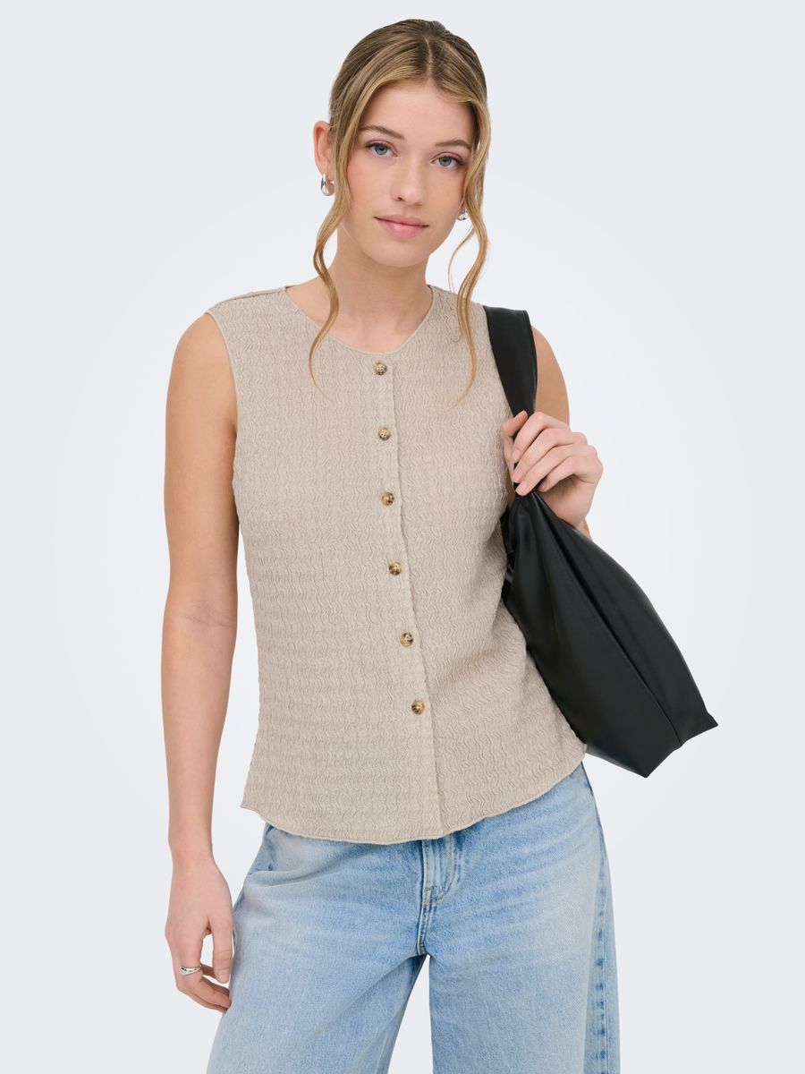 ONLILSE S/L STRUCTURE VEST JRS NOOS