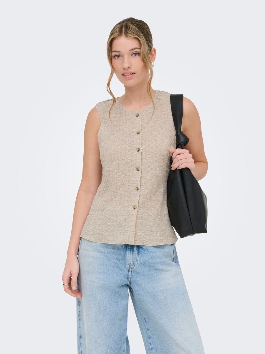 ONLILSE S/L STRUCTURE VEST JRS NOOS