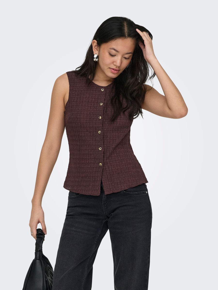 ONLILSE S/L STRUCTURE VEST JRS NOOS