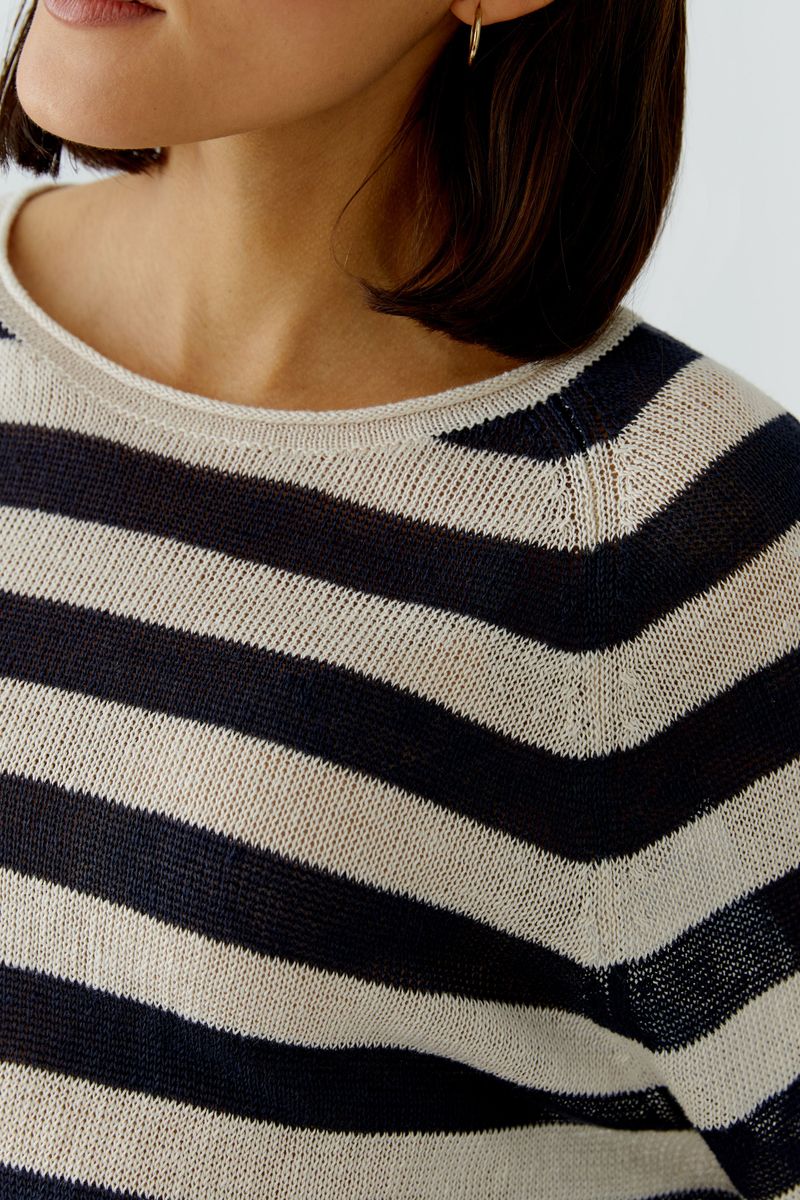 Leinen Pullover