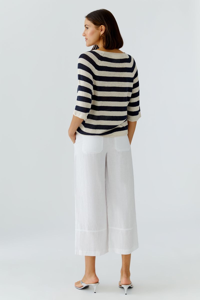 Leinen Pullover