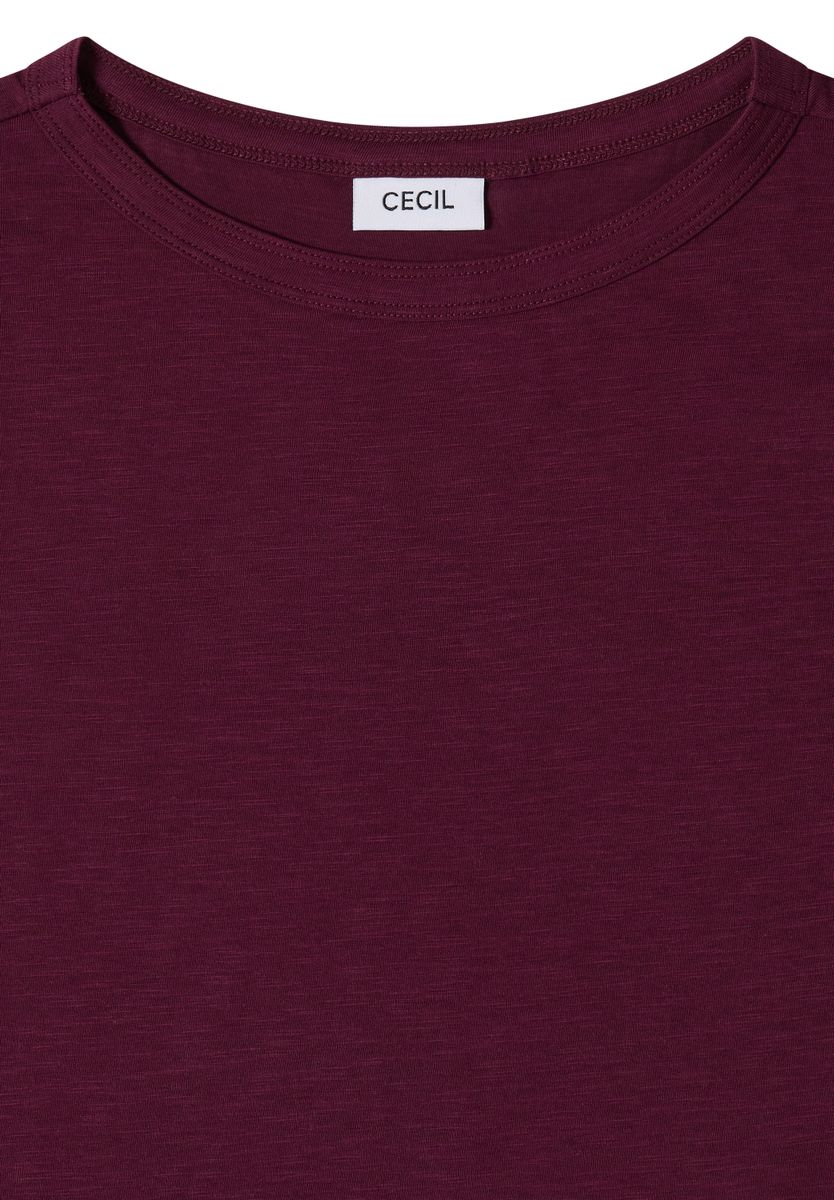 Kurzarm T-Shirt aus reiner Baumwolle