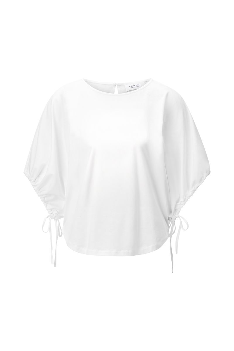 Wide Fit T-Shirt with Woman Print