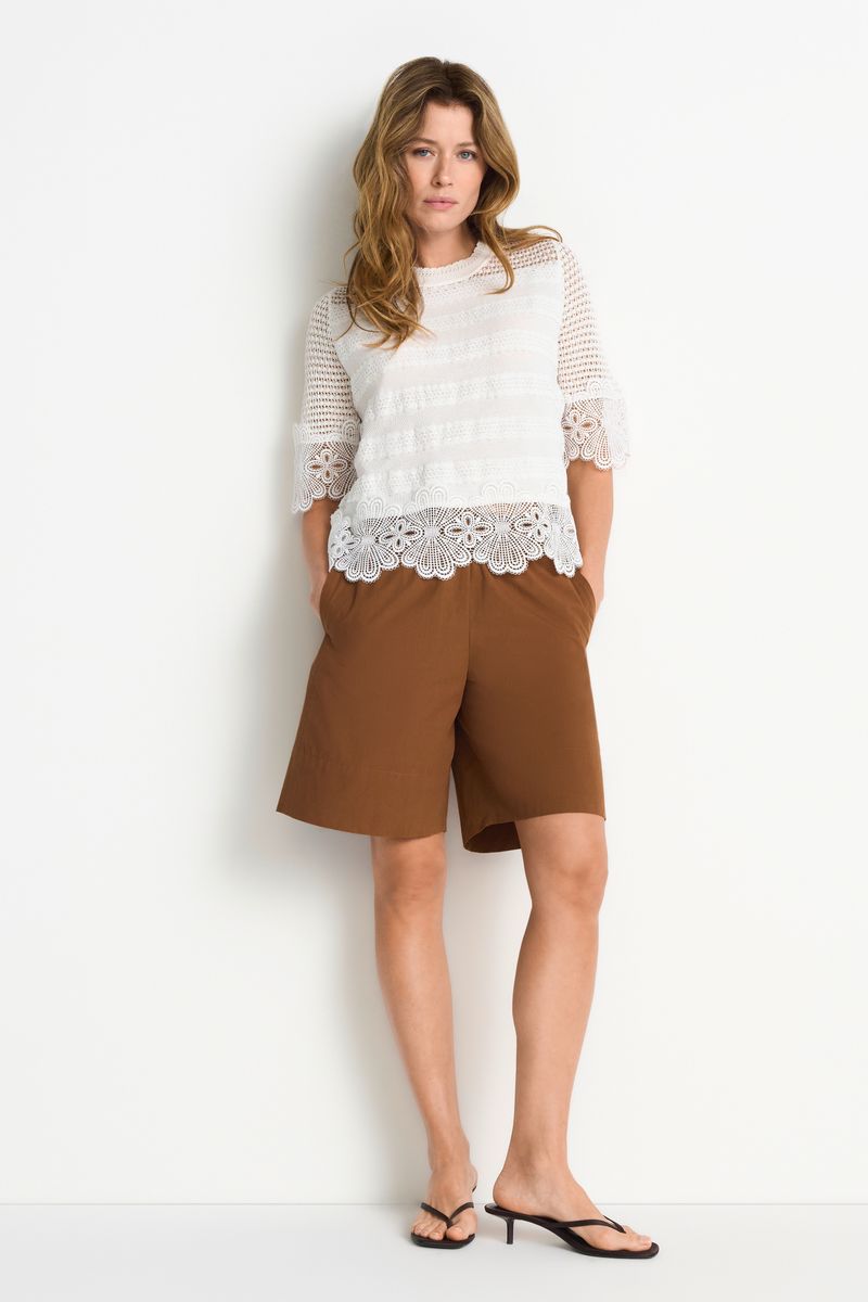 RNK SH SLVS Lace Stitch