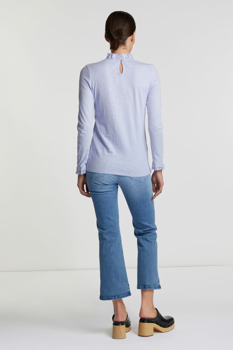 Organic Slub Frill Longsleeve