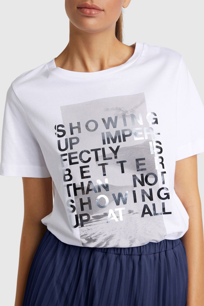 T-Shirt with print, organic cotton