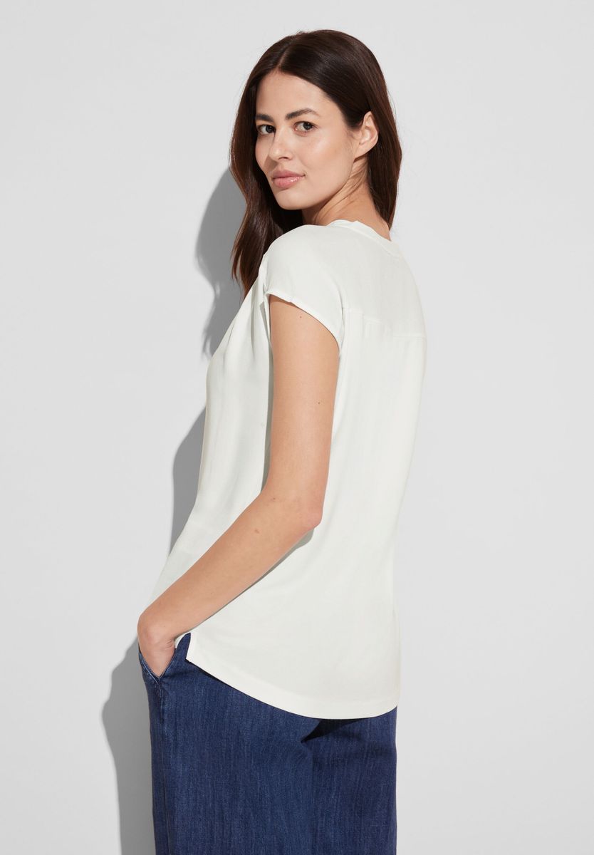Materialmix T-Shirt