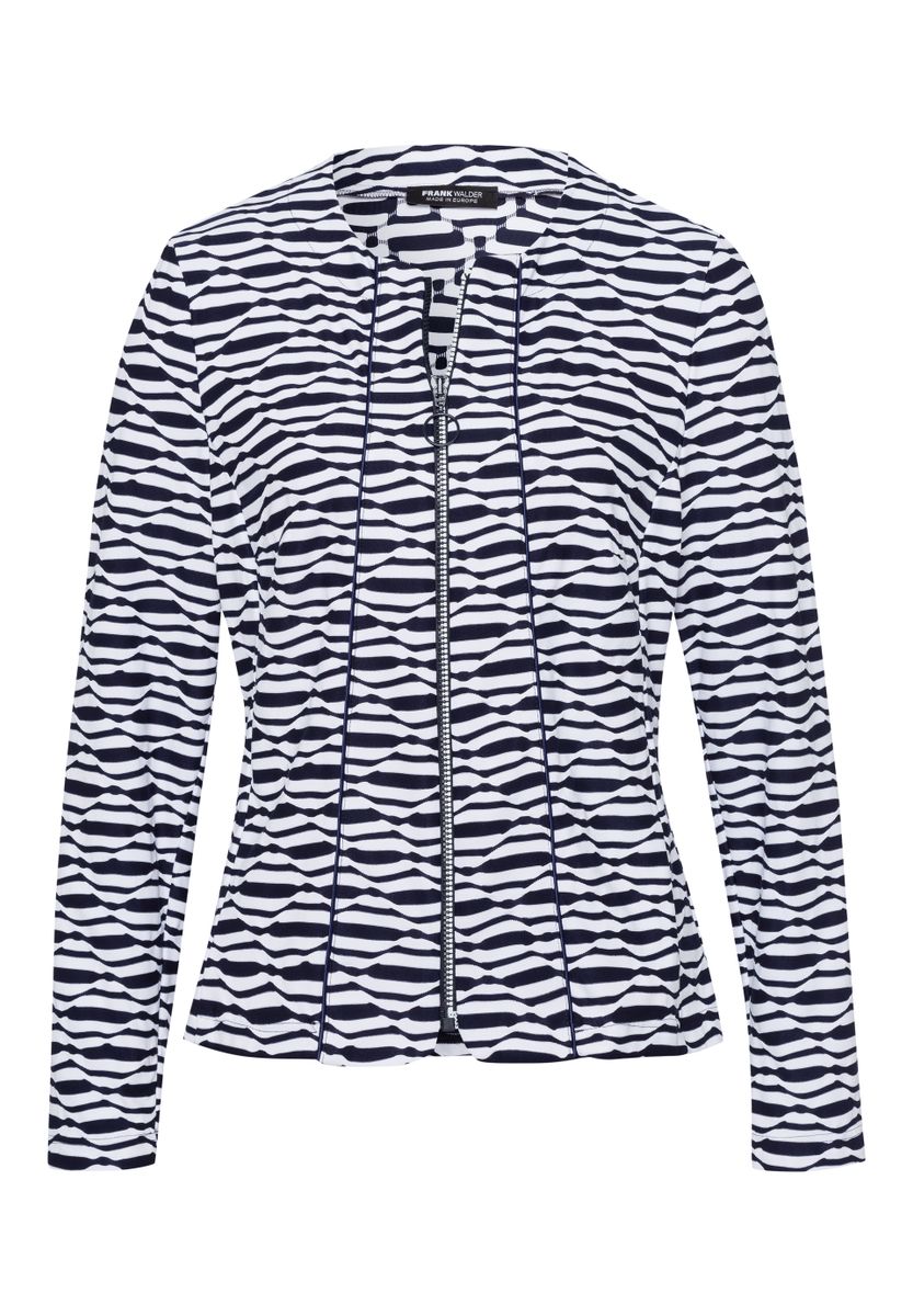 Leichtjacke NOS mit dekorativem Paspel