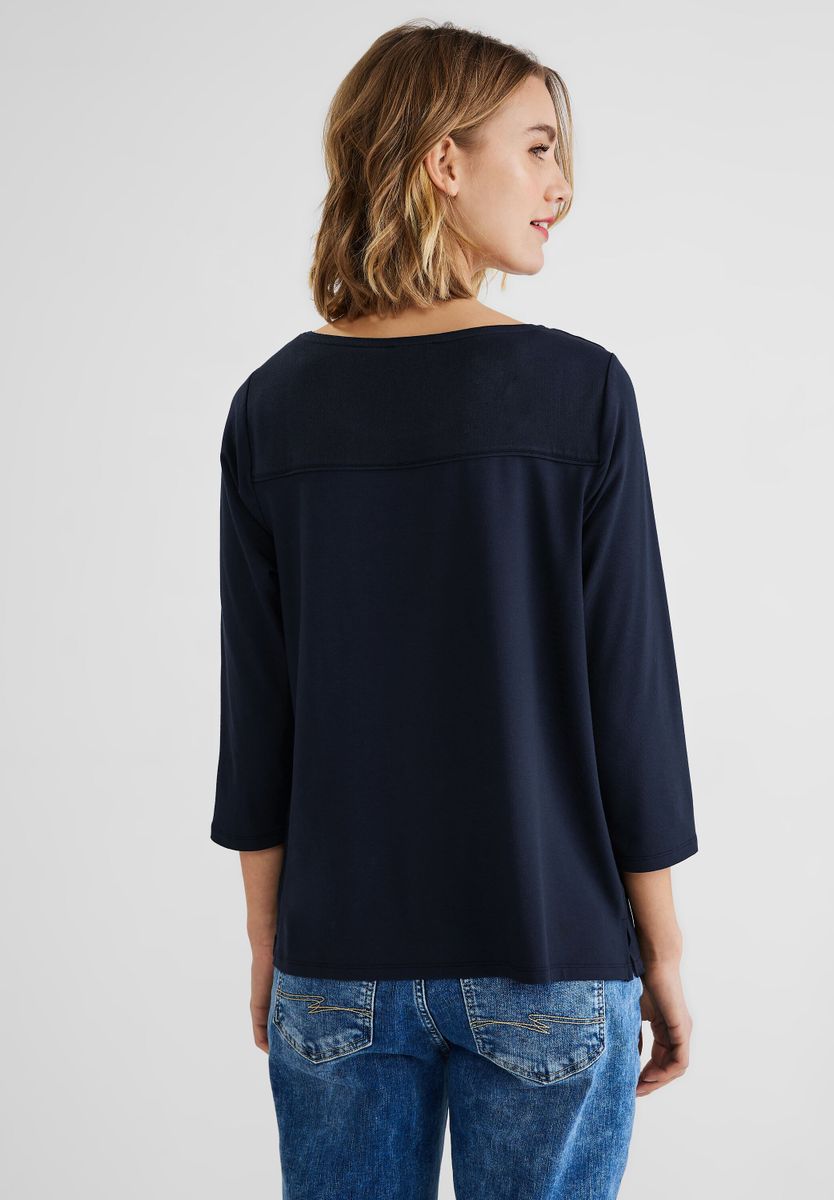 Shirt mit 3/4 Ärmel