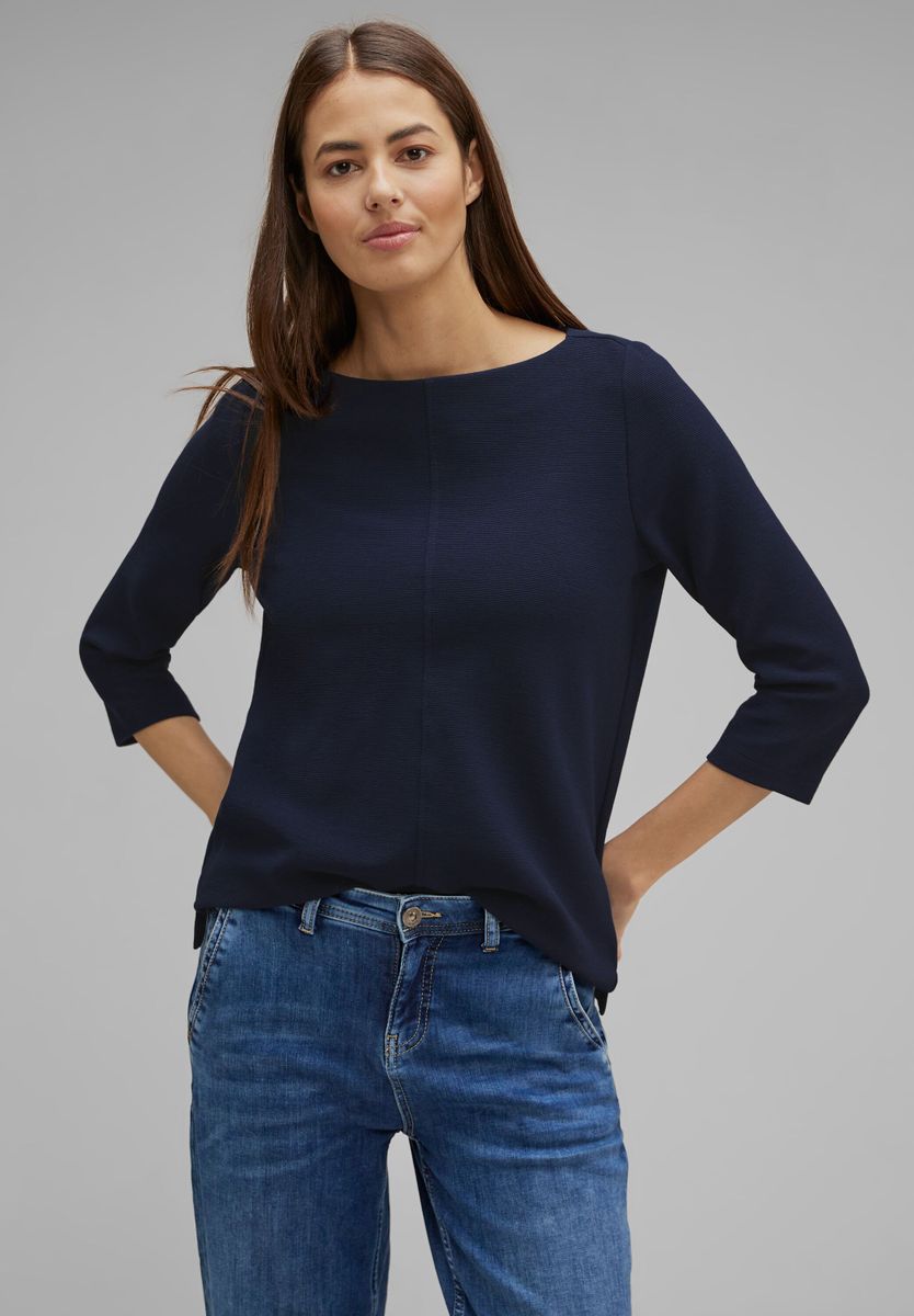 Shirt mit feiner Struktur