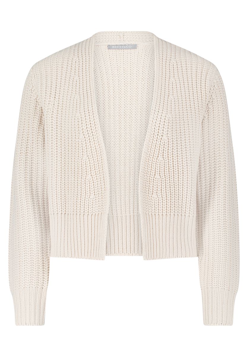 Grobstrickjacke