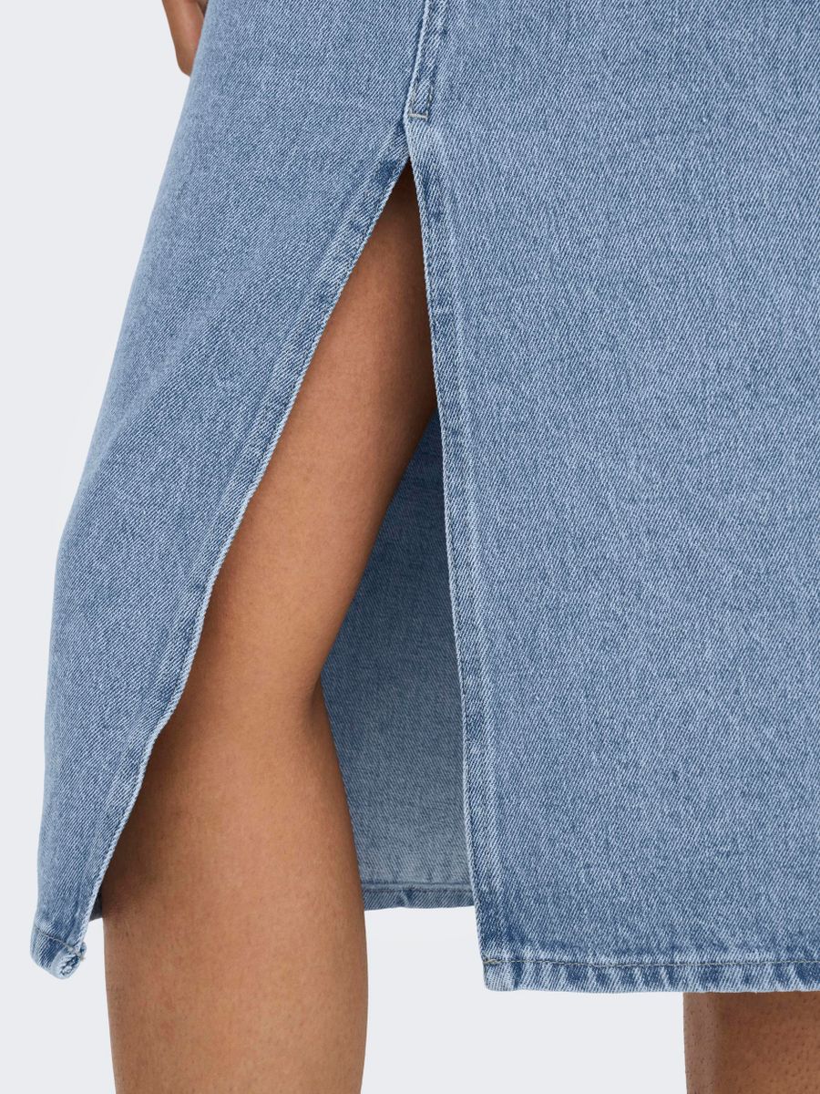 ONLBIANCA MIDI SKIRT DNM  REA NOOS