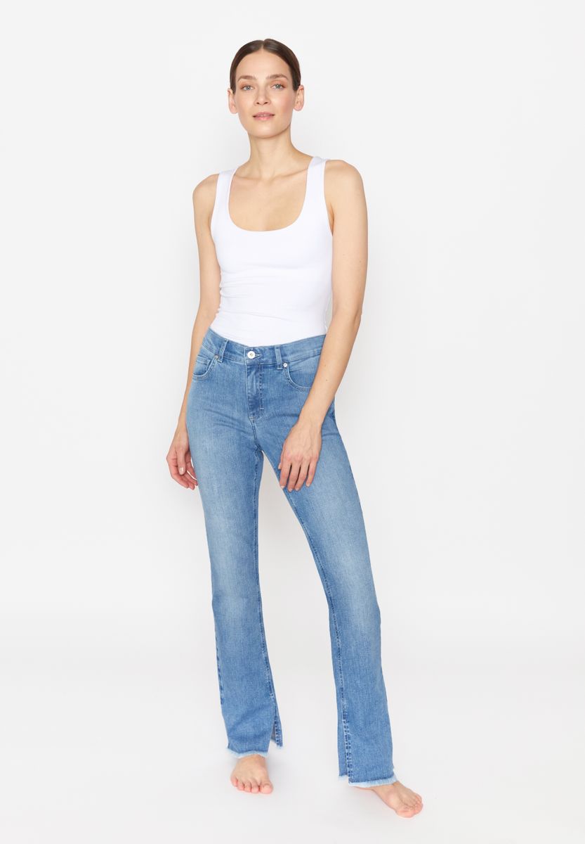 LENI SLIT FRINGE